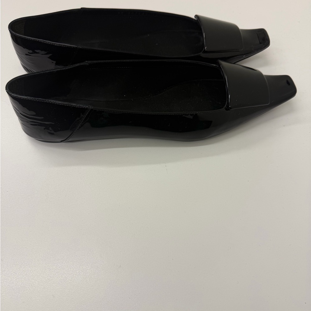 Saint Laurent Poppy Ballerina Flat